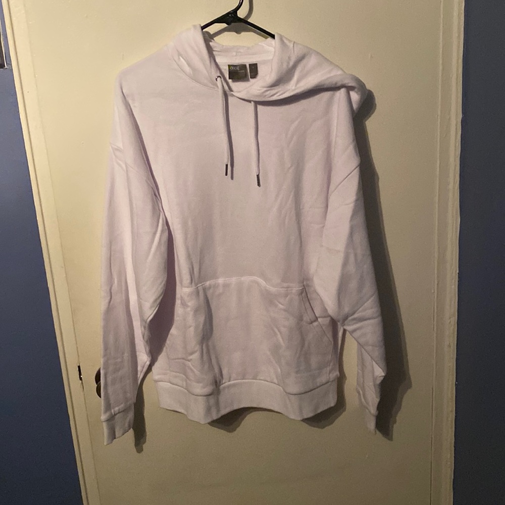 Asos white hoodie